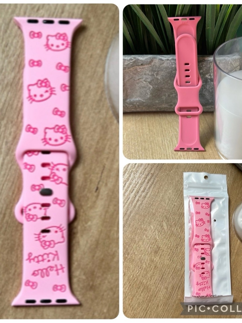 Pink Hello Kitty Smart Watch BAND, Compatible with Apple S10/9/8/7/6, ~NEW~ - Picture 7 of 7